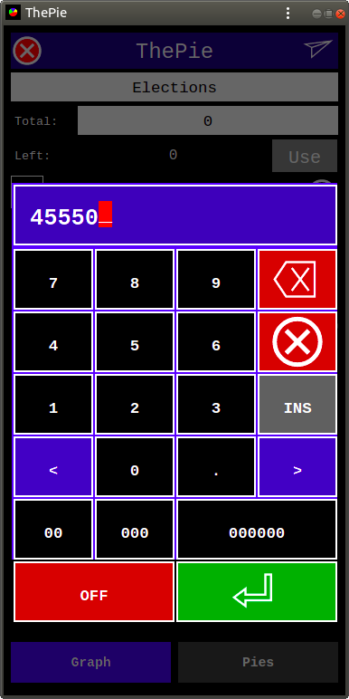 Pie Total Keyboard